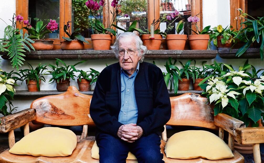 El filósofo, politólogo Noam Chomsky. Foto: EL UNIVERSAL, archivo.