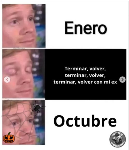 Los mejores memes para dar la bienvenida a octubre 2025. Fuente: Instagram - memes.unacional