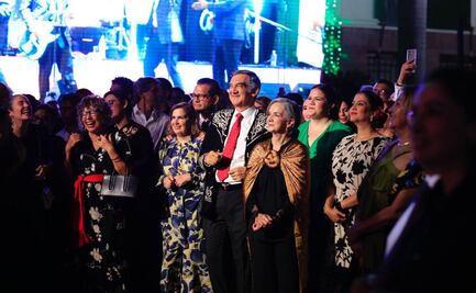 Américo Villarreal contempla a las y los migrantes en el Grito de Independencia de Tamaulipas