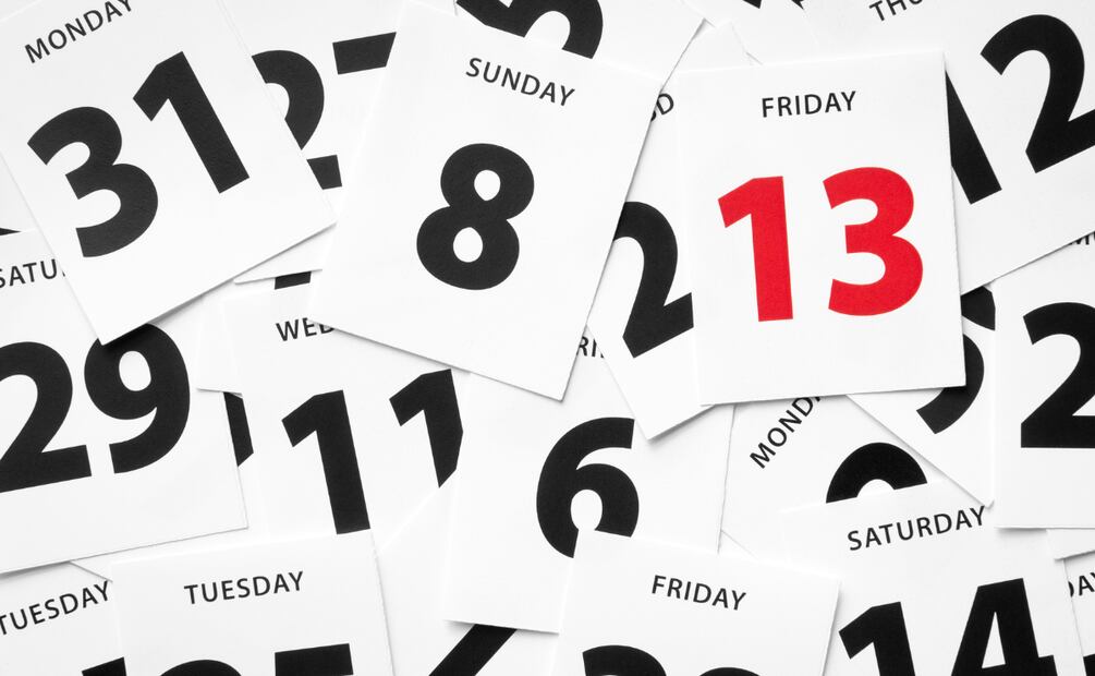 ¿Es día de la buena o de la mala suerte?
Foto: El Universal