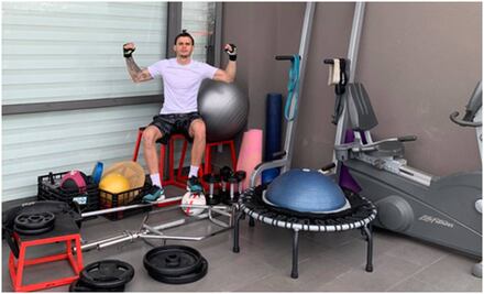 Cumpleaños en cuarentena, así festeja Nico Benedetti 