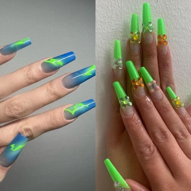 Uñas neón: la tendencia más top para la primavera 
