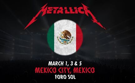 Metallica abre tercera fecha para el Foro Sol