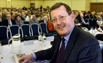 Muere exprimer ministro norirlandés David Trimble; ganó Nobel de la Paz