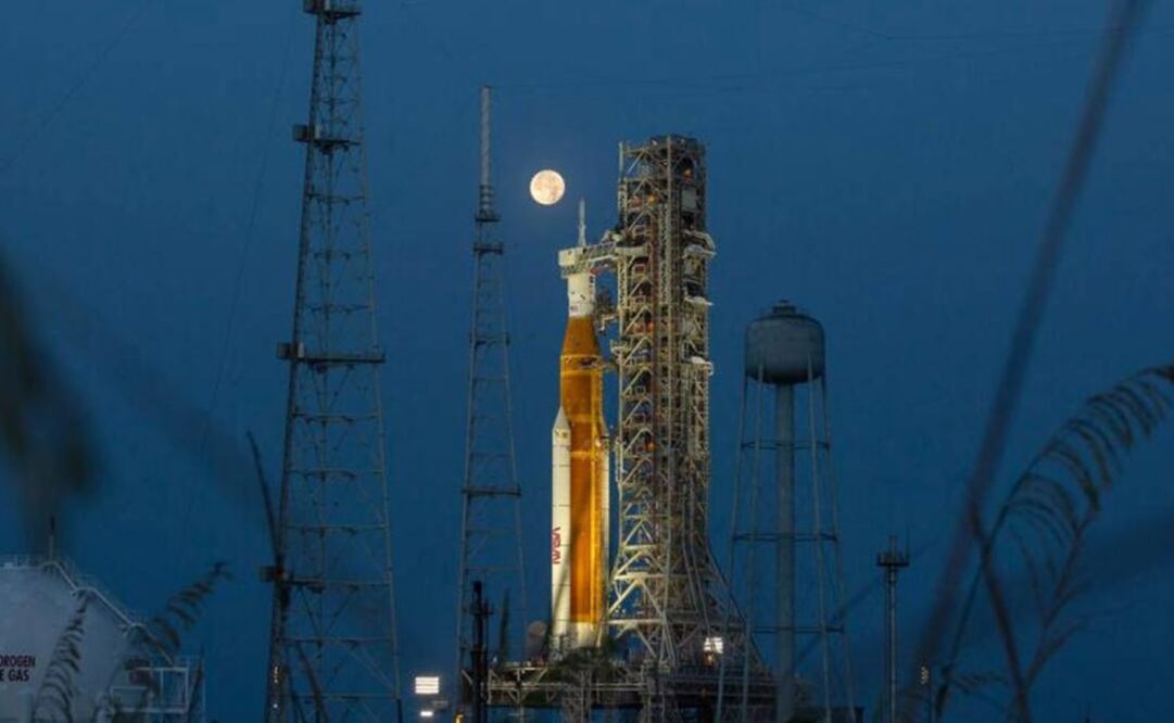 Artemis 1 viajará alrededor de la Luna en una misión que durará entre cuatro y seis semanas. Foto: EFE