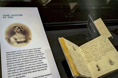 Nueva York exhibe una carta de amor a Jane Austen y a sus 250 años de legado