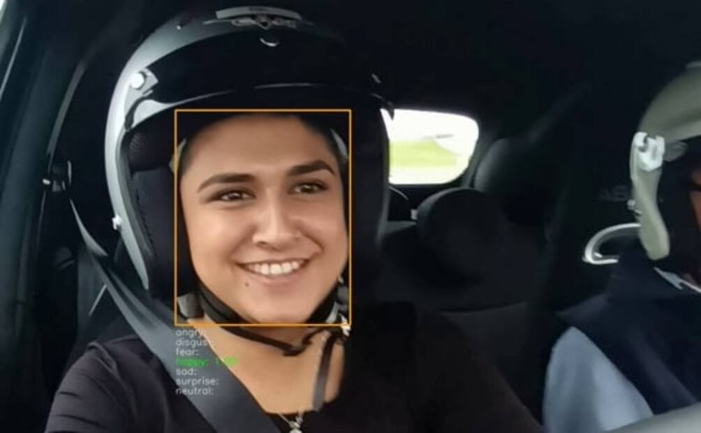 Abarth utiliza tecnología de reconocimiento facial para mejorar su conducción 