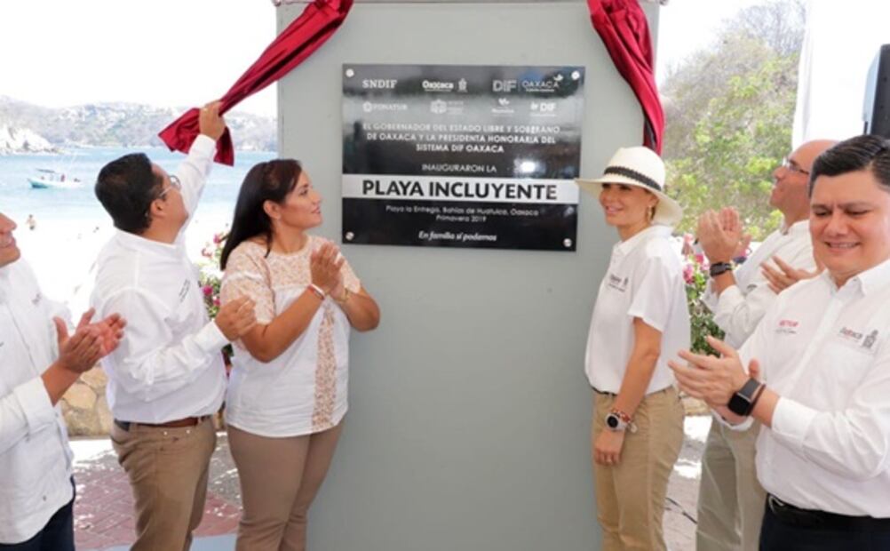 Playa La Entrega, la primera adaptada para personas con discapacidad en Oaxaca