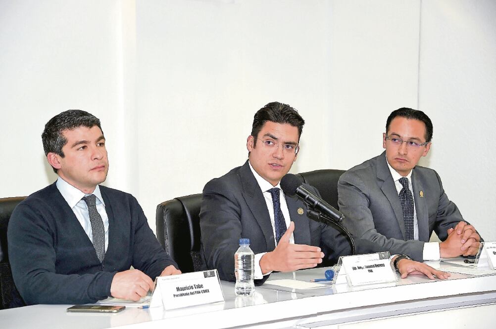 La iniciativa del proyecto de ley la presentaron el presidente del PAN capitalino, Mauricio Tabe, el coordinador del grupo parlamentario en la Asamblea Legislativa, Jorge Romero Herra (PAN EN LA ASAMBLEA LEGISLATIVA)