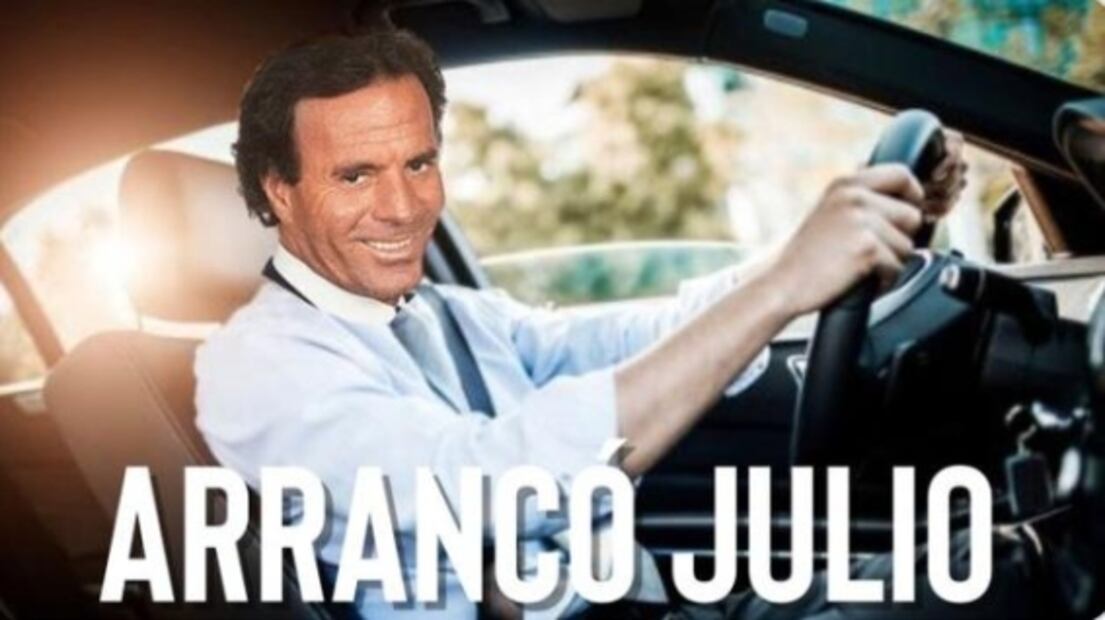 Llega julio y con él los divertidos memes de Julio Iglesias 