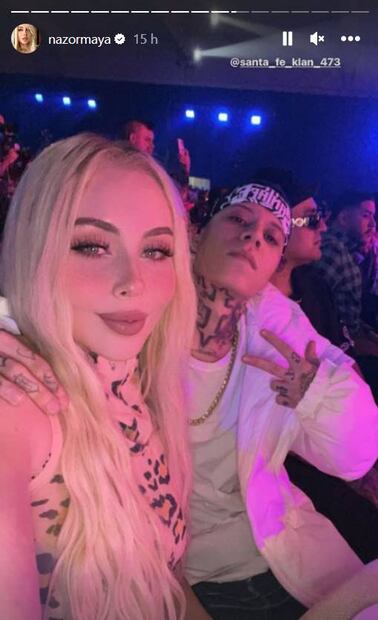 Santa Fe Klan hace llorar a Paquita la del Barrio en el escenario