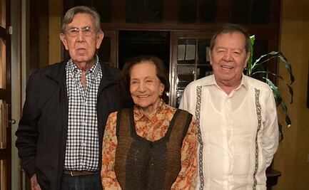 Se reúnen Muñoz Ledo, Cárdenas e Ifigenia Martínez para abordar problemas del país