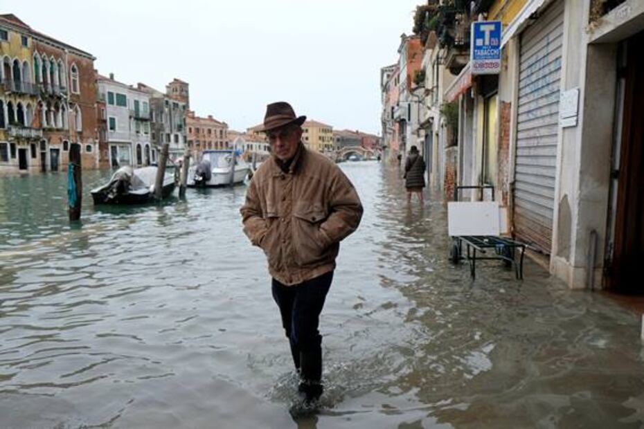 Así se ve Venecia tras la segunda mayor marea alta de su historia