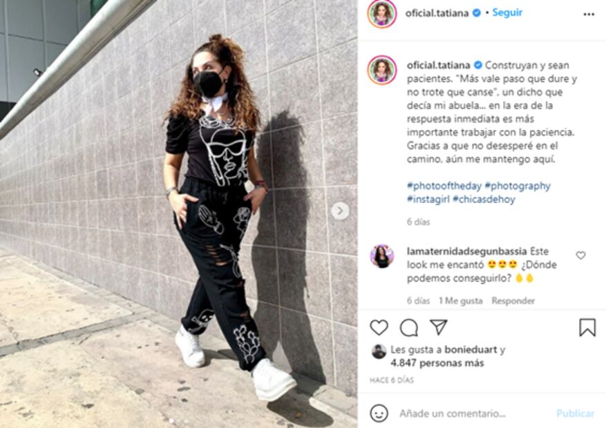 Tatiana se disfraza de sexy sirena y así reaccionan sus fans