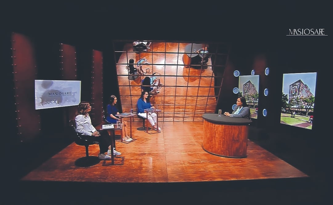 Masiosare, una coproducción de Canal 22 y Canal Once, es parte de la barra de opinión de los medios públicos. Foto Especial