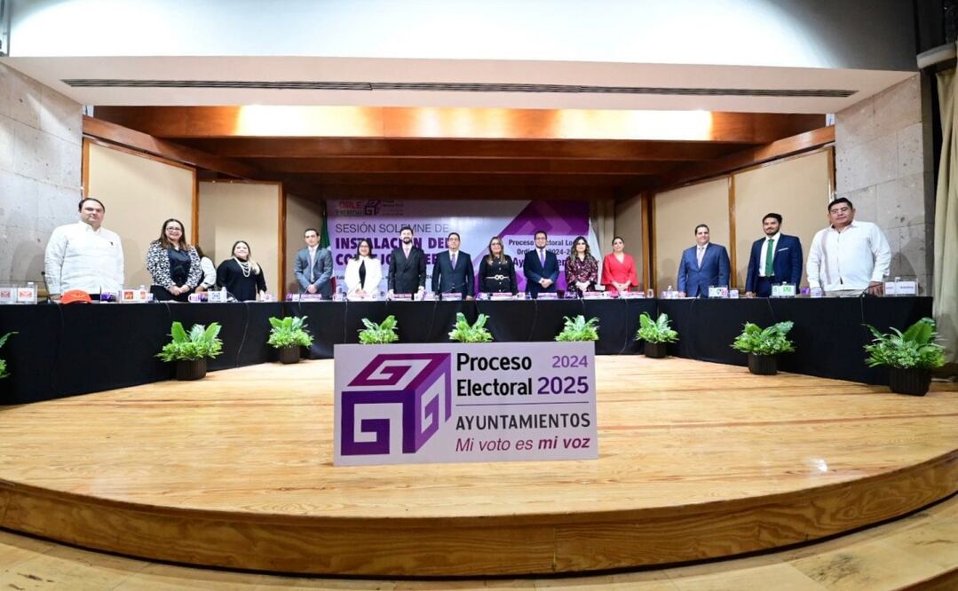 El Consejo General del Organismo Público Local Electoral del Estado de Veracruz (OPLE Veracruz) inició formalmente el Proceso Electoral Local Ordinario 2024-2025. Foto: Especial