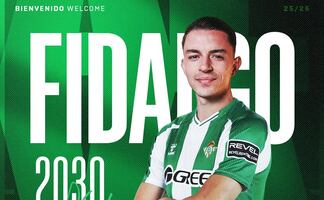 Real Betis hace oficial la llegada de Álvaro Fidalgo