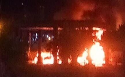 Se incendia la única gasolinera en Puerto Libertad, Sonora