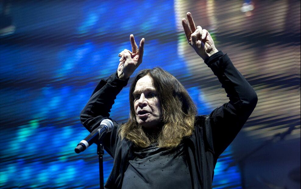 Ozzy Osbourne durante un concierto en Budapest, el 6 de junio de 2016. Foto: EFE