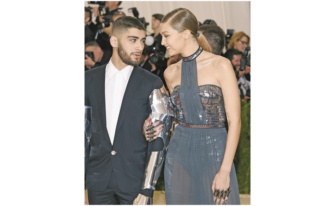 Gigi Hadid y Zayn Malik. Foto: Archivo
