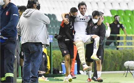 Dramática lesión de jugador del Atlas
