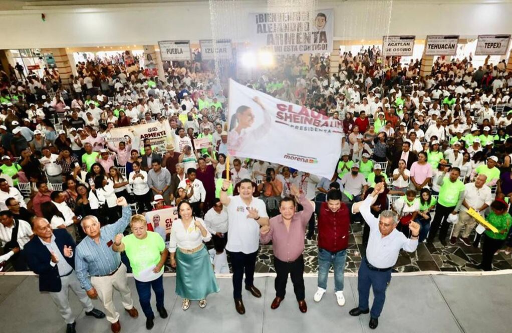 El candidato de la Megacoalición “Sigamos Haciendo Historia”, Alejandro Armenta, consideró que "tenemos que apoyar a descentralizar las cargas de trabajo que tienen en hospitales”. Foto: Especial
