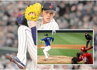 Recital de pitcheo japonés en Spring Training; Sasaki debuta con cinco ponches