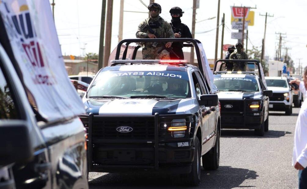 Los elementos también realizan acciones de labores preventivas a través de la difusión de volantes (15/04/2025). Foto: Especial