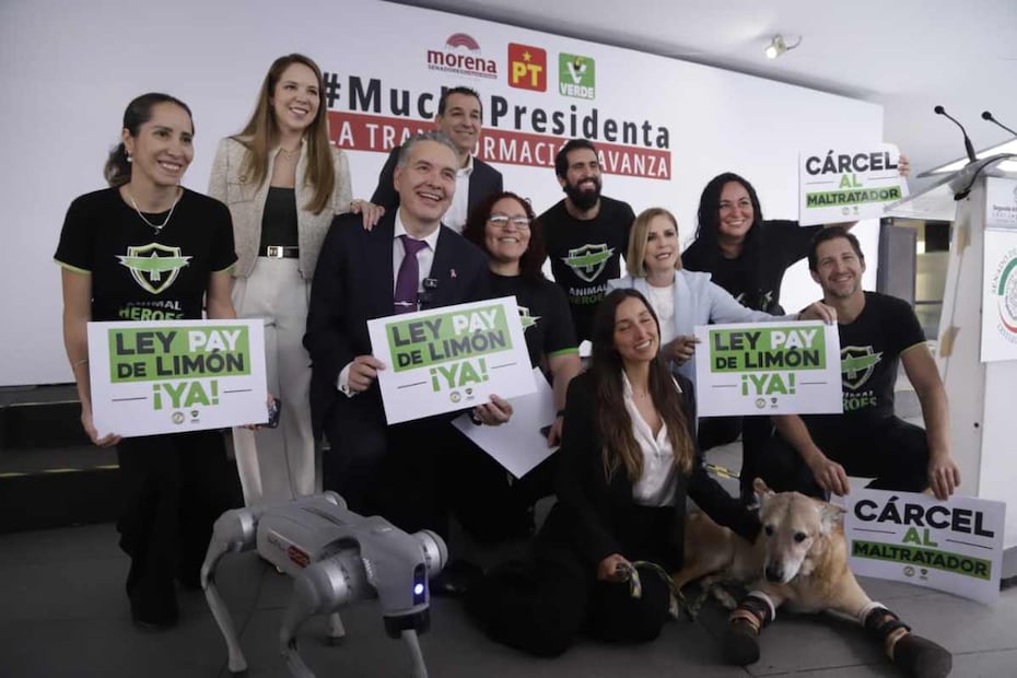 Presentación de la iniciativa "Ley Pay de Limón". Foto: PVEM