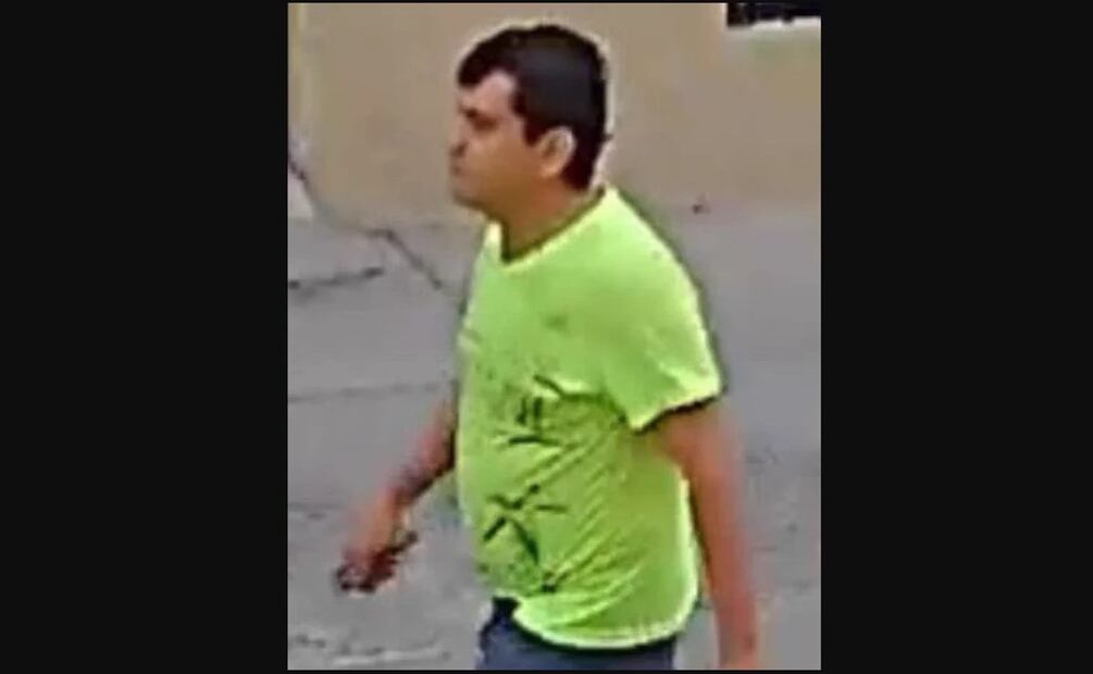 Agresor que apuñaló a una joven en León, según la imagen difundida por el gobernador Diego Sinhue Rodríguez. Foto: tomada de Twitter @diegosinhue