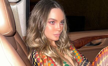 Belinda presume su figura frente al espejo y se llevó todas las miradas