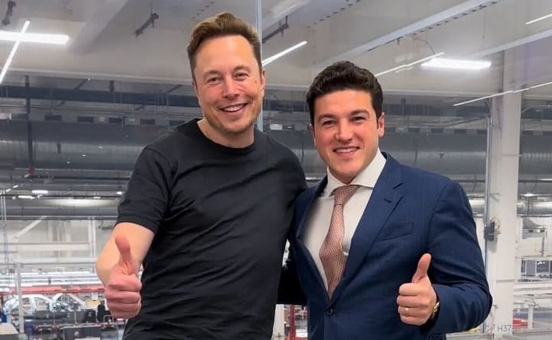 Samuel García viajó a Texas para el evento Tesla Investor Day 2023 en marzo. /  Foto: Instagram @samuelgarcias