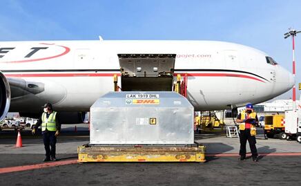 Llegan a México 585 mil vacunas contra Covid-19 de Pfizer/BioNTech