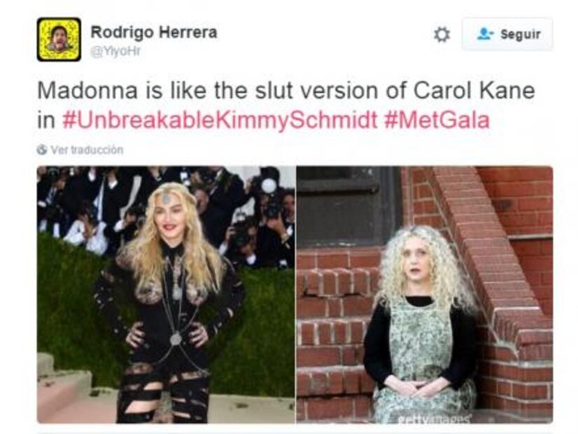 Los memes se burlan de las famosas en gala del Met