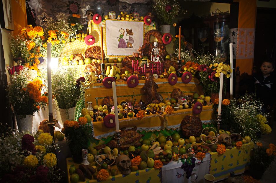 Altar Día de Muertos. Foto: Archivo / EL UNIVERSAL