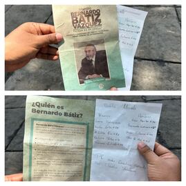 ¡Hasta escritos a mano!; arrecía entrega de acordeones a tres días de la elección judicial