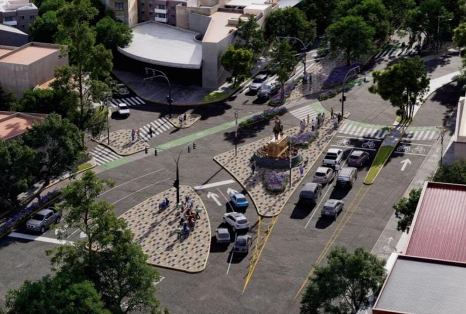 Ciclovia en Tlalpan. Foto: Especial