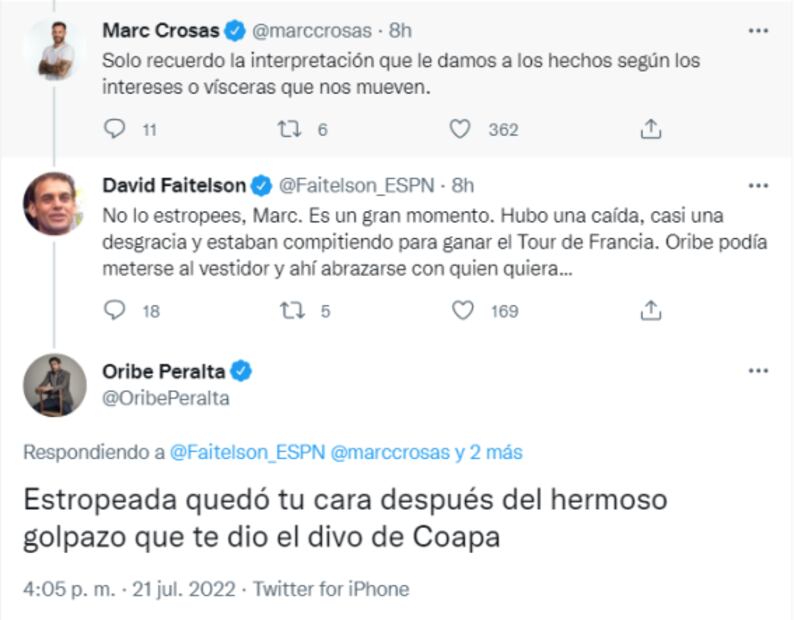 David Faitelson termina trolleado por Oribe Peralta, le recordó el golpe de Cuauhtémoc Blanco