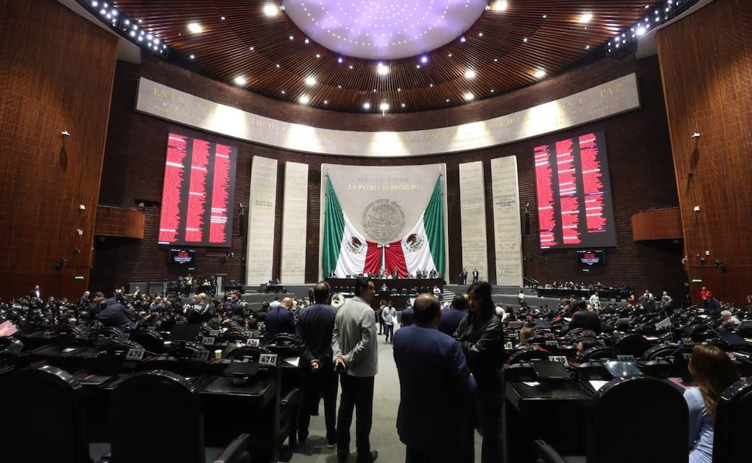 Diputados en San Lázaro. Foto: Especial