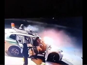 Captan brutal ataque de cuatro sicarios contra policías en Ensenada; hay un muerto