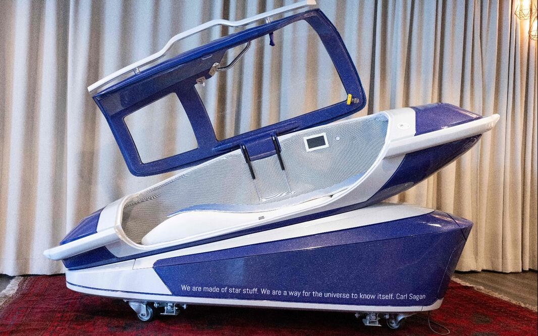 El uso potencial de la cápsula ha planteado una serie de cuestiones legales y éticas en Suiza, reavivando el debate sobre la muerte asistida. Foto: AFP