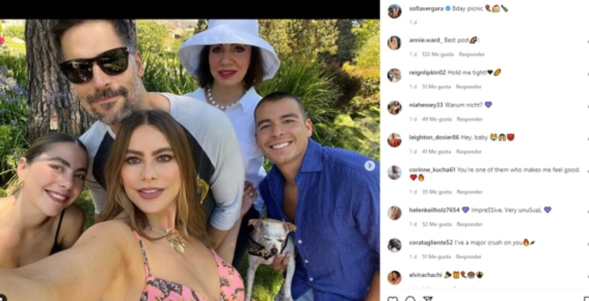 Con pastel de Louis Vuitton, Sofía Vergara celebra sus 50 años 