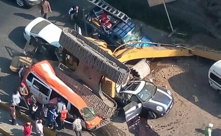 Exige justicia familia de chofer que murió por caída de excavadora