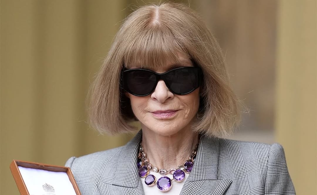 Anna Wintour recibe condecoración de Carlos III. Foto: Instagram @theroyalfamily