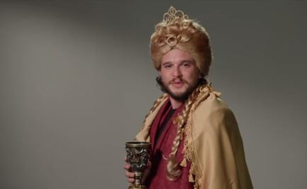 Kit Harington imita así a personajes de "Game of Thrones"  