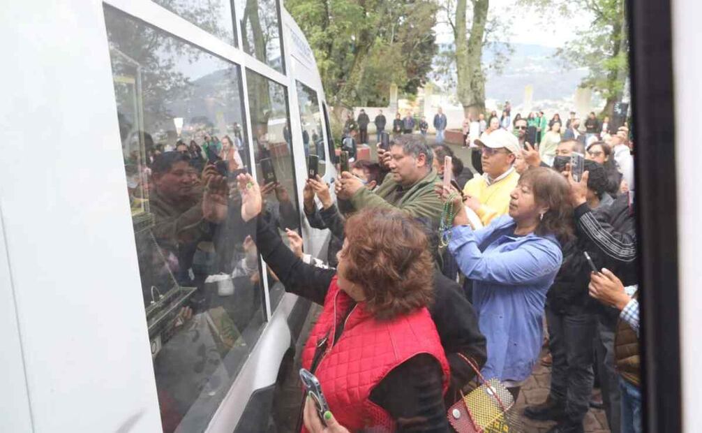 La reliquia de San Judas Tadeo, procedente desde El Vaticano, recorrerá más 20 templos y parroquias en más de 10 del Estado de México del 07 al 22 de agosto. Foto: Especial