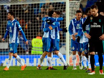 Espanyol de Barcelona derrota al Real Madrid