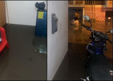 Lluvias dejan inundaciones y daños en vehículos en Morelos