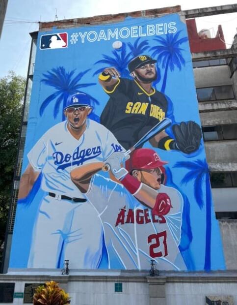 Tour de murales en CDMX para amantes del béisbol