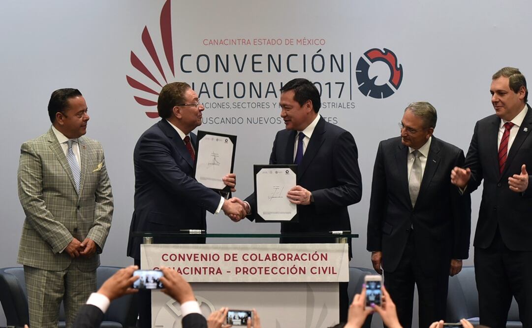 El funcionario federal participó en la Convención Nacional 2017 de la Cámara Nacional de la Industria de la Transformación (Canacintra). /Especial